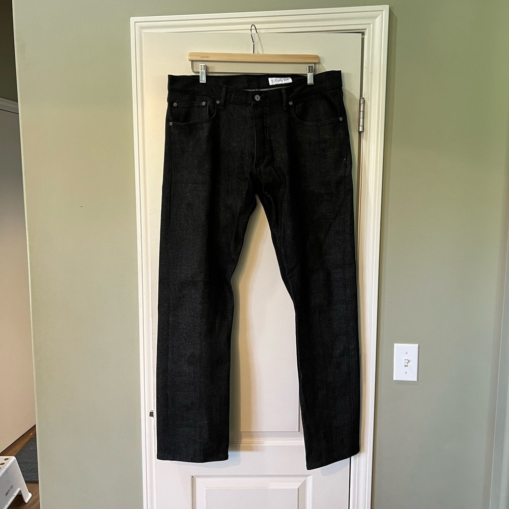 GUSTIN cone black men’s jeans
